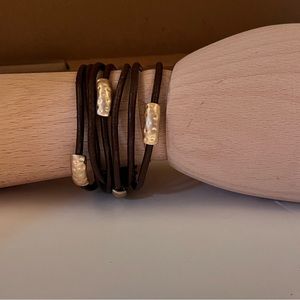 Boho Leather Bracelet